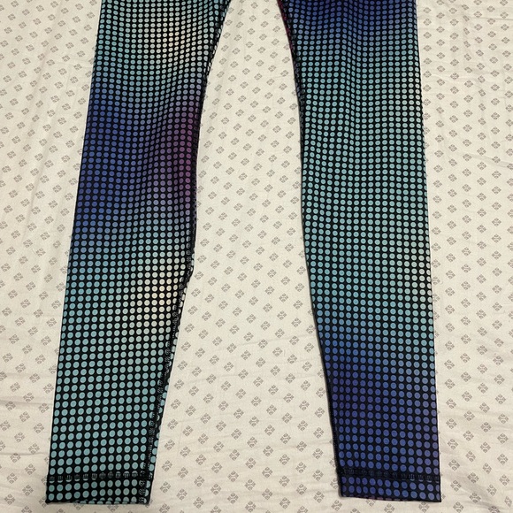 Lululemon Wunder Under Pant III, Cosmic Dot White Multi / Black - Picture 7 of 11